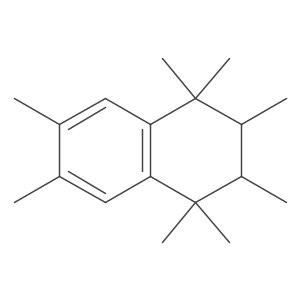 1,1,2,3,4,4,6,7-Octamethyl-1,2,3,4-tetrahydronaphthalene结构式