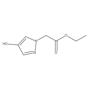 ethyl 2-(4-hydroxy-1H-pyrazol-1-yl)acetate Structure