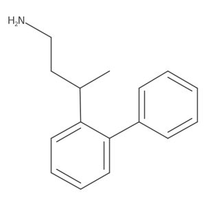 3-p-Biphenyly-butylamine Structure