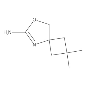 2,2-Dimethyl-7-oxa-5-azaspiro[3.4]oct-5-en-6-amine Structure