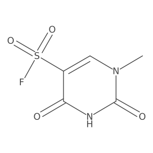 1-Methyl-2,4-dioxo-1,2,3,4-tetrahydropyrimidine-5-sulfonyl fluoride Structure
