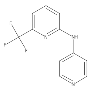 N-(pyridin-4-yl)-6-(trifluoromethyl)pyridin-2-amine Structure