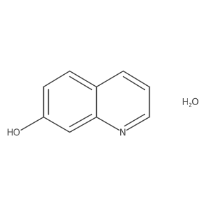 7-Quinolinol hydrate Structure
