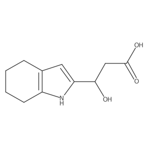 (3S)-3-hydroxy-3-(4,5,6,7-tetrahydro-1H-indol-2-yl)propanoic acid Structure