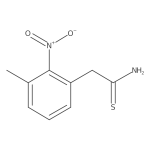 2-(3-Methyl-2-nitrophenyl)ethanethioamide Structure