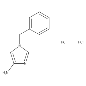 1-Benzyl-1H-imidazol-4-amine dihydrochloride Structure