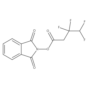 1,3-dioxo-2,3-dihydro-1H-isoindol-2-yl 3,3,4,4-tetrafluorobutanoate Structure
