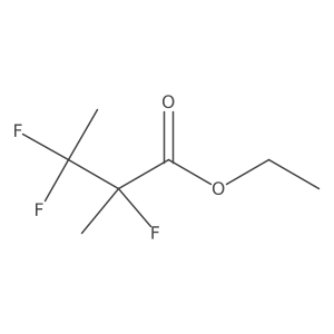 Ethyl 2,3,3-trifluoro-2-methylbutanoate Structure