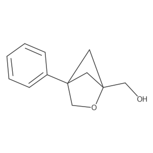 {4-Phenyl-2-oxabicyclo[2.1.1]hexan-1-yl}methanol Structure