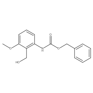 benzyl N-[2-(hydroxymethyl)-3-methoxyphenyl]carbamate Structure