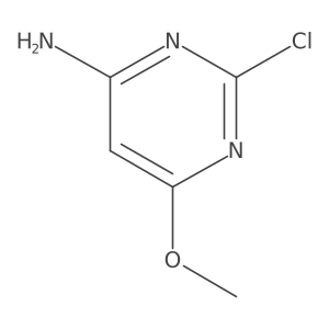 2-chloro-6-methoxy-4-Pyrimidinamine结构式