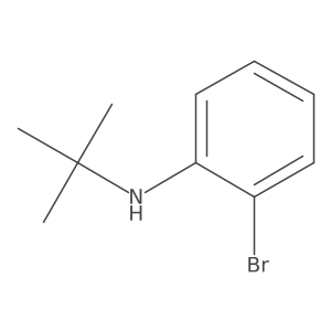 2-bromo-N-tert-butylaniline Structure