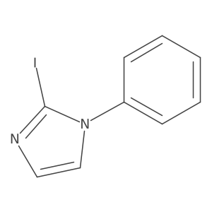 2-Iodo-1-phenyl-1H-imidazole Structure