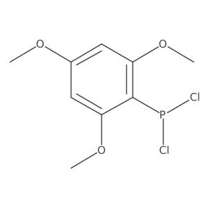 Phosphonous dichloride, (2,4,6-trimethoxyphenyl)- Structure