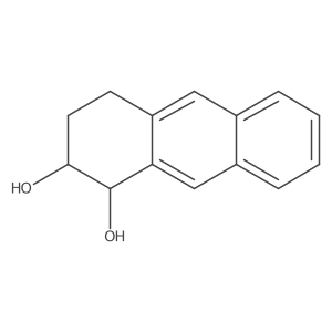 1,2-Anthracenediol, 1,2,3,4-tetrahydro-, cis-结构式