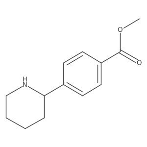 Methyl 4-(piperidin-2-yl)benzoate Structure