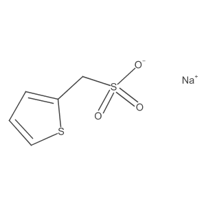 Sodium thiophen-2-ylmethanesulfonate Structure