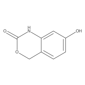1,4-Dihydro-7-hydroxy-2h-3,1-benzoxazin-2-one Structure