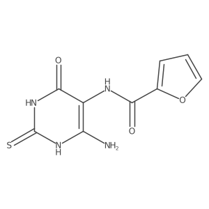 N-(6-amino-4-oxo-2-thioxo-1,2,3,4-tetrahydropyrimidin-5-yl)furan-2-carboxamide Structure
