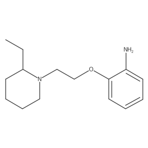 2-[2-(2-Ethyl-piperidin-1-YL)-ethoxy]-phenylamine Structure