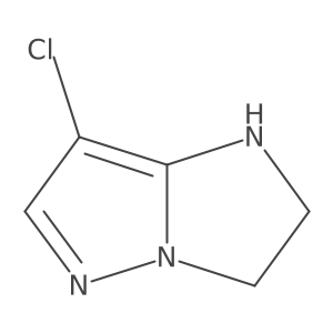 7-chloro-1H,2H,3H-pyrazolo[1,5-a]imidazole Structure
