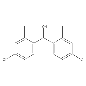 Bis(4-chloro-2-methylphenyl)methanol Structure