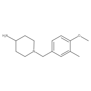 1-(4-Methoxy-3-methylbenzyl)piperidin-4-amine Structure