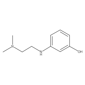 3-[2-(Dimethylamino)ethylamino]phenol Structure