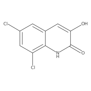 6,8-Dichloro-3-hydroxyquinolin-2(1H)-one Structure