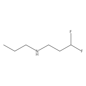 (3,3-Difluoropropyl)(propyl)amine结构式