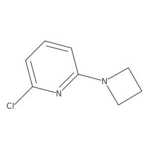 2-(Azetidin-1-yl)-6-chloropyridine Structure