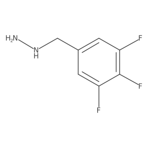 (3,4,5-Trifluorobenzyl)hydrazine Structure
