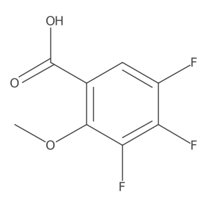 2-Methoxy-3,4,5-trifluorobenzoic acid Structure