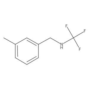 1,1,1-trifluoro-N-(3-methylbenzyl)methanamine Structure