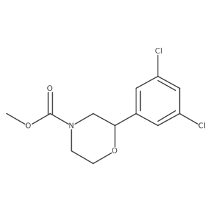 Methyl 2-(3,5-dichlorophenyl)morpholine-4-carboxylate Structure