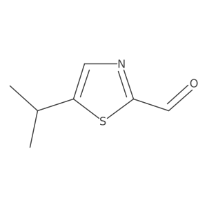 5-(Propan-2-yl)-1,3-thiazole-2-carbaldehyde Structure