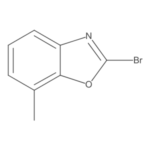 2-Bromo-7-methylbenzo[d]oxazole结构式