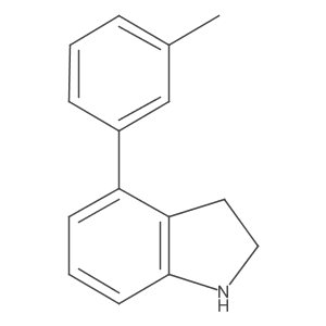 4-(m-Tolyl)indoline Structure