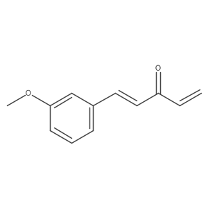 1-(3-Methoxyphenyl)penta-1,4-dien-3-one结构式