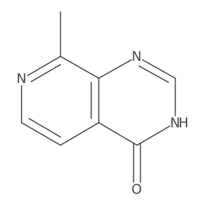 8-Methylpyrido[3,4-d]pyrimidin-4(3H)-one结构式