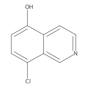 8-Chloroisoquinolin-5-ol Structure
