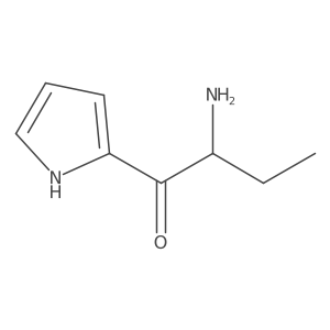 2-Amino-1-(1h-pyrrol-2-yl)butan-1-one Structure