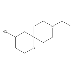 9-Ethyl-1-oxa-9-azaspiro[5.5]undecan-4-ol结构式