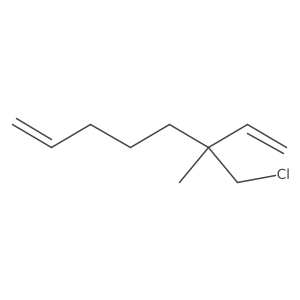 3-(Chloromethyl)-3-methylocta-1,7-diene结构式