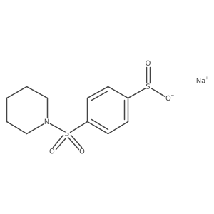 Sodium 4-(piperidine-1-sulfonyl)benzene-1-sulfinate Structure