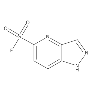 1H-pyrazolo[4,3-b]pyridine-5-sulfonyl fluoride结构式