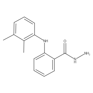 2-[(2,3-Dimethylphenyl)amino]benzoic acid hydrazide Structure