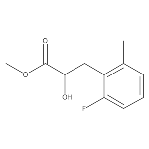 Methyl 3-(2-fluoro-6-methylphenyl)-2-hydroxypropanoate Structure