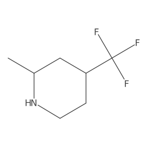(2R,4R)-2-methyl-4-(trifluoromethyl)piperidine Structure