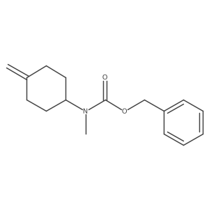 Benzyl methyl(4-methylenecyclohexyl)carbamate结构式